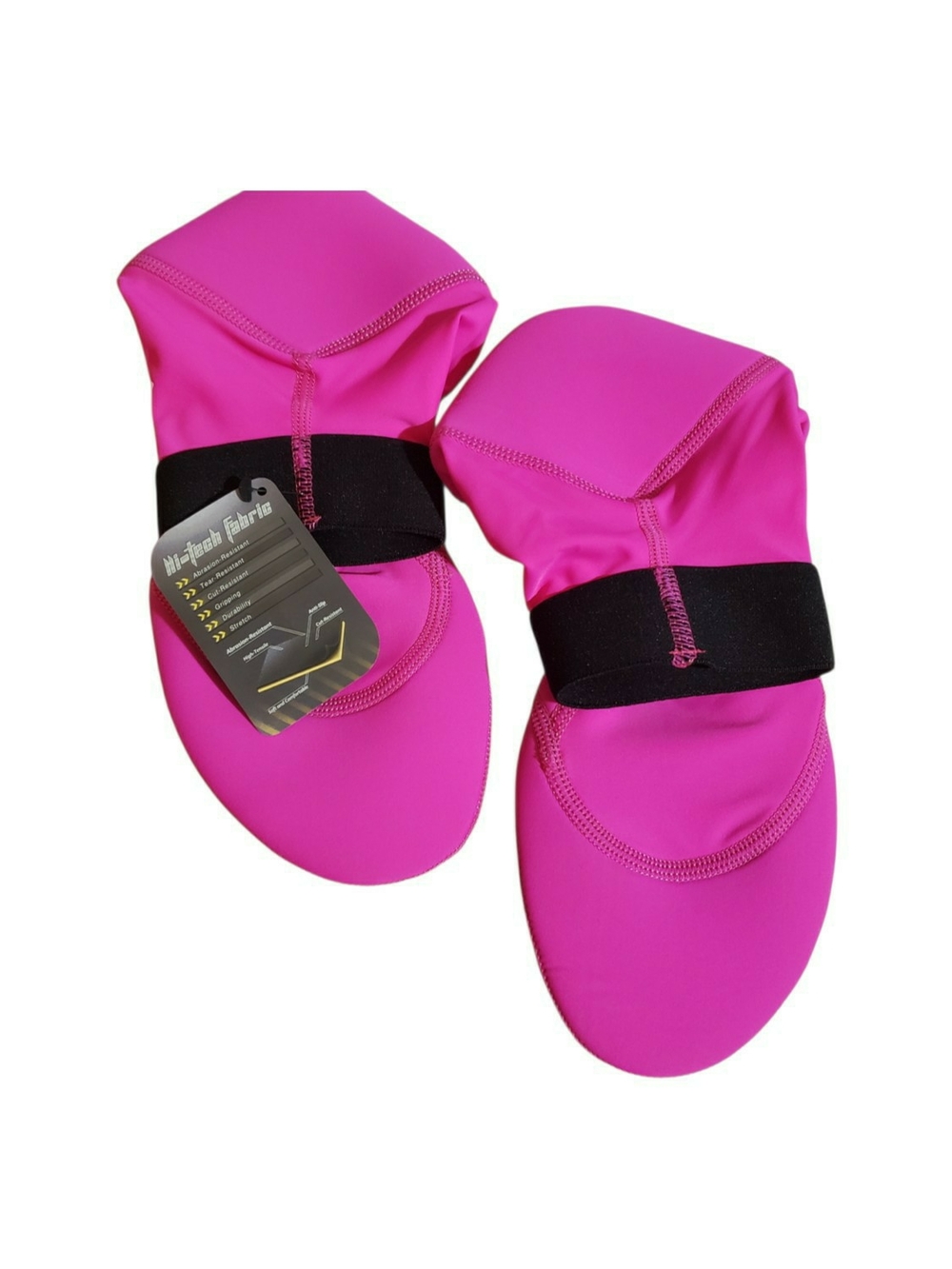 Armortex women's sz 10 hot pink water shoe slippers with black strap.